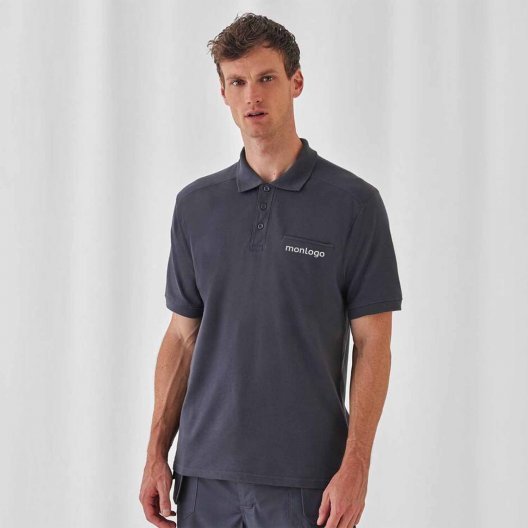 POLO DE TRAVAIL PERSONNALISÉ B&C® 'ROY'
