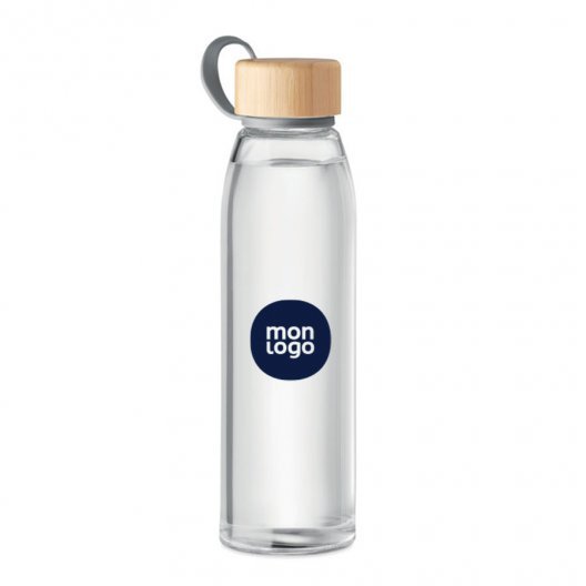 BOUTEILLE PERSONNALISÉE EN VERRE 'LODO'