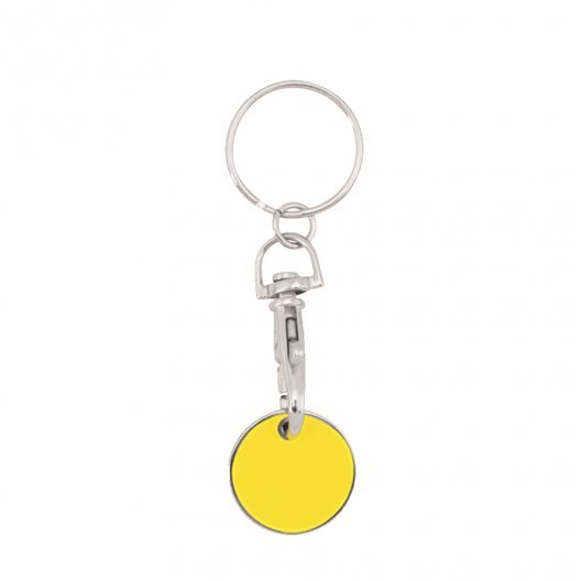 PORTE CLÉS PERSONNALISÉ AVEC JETON EN MÉTAL 'KEMA'