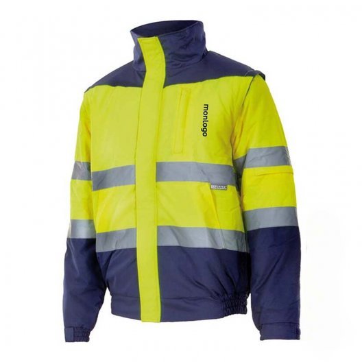 BLOUSON MATELASSE 2 EN 1 PERSONNALISABLE 'TIROUNO'