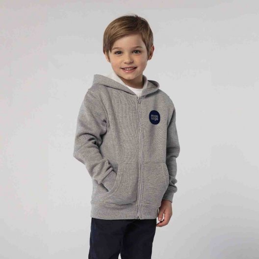 SWEAT SHIRT PUBLICITAIRE CAPUCHE ENFANT 'STONE'