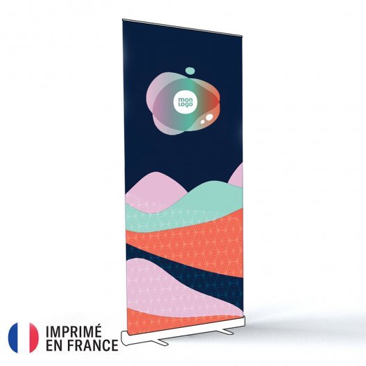 TOILE DE REMPLACEMENT ROLL UP PERSONNALISABLE 'ANIMATION'