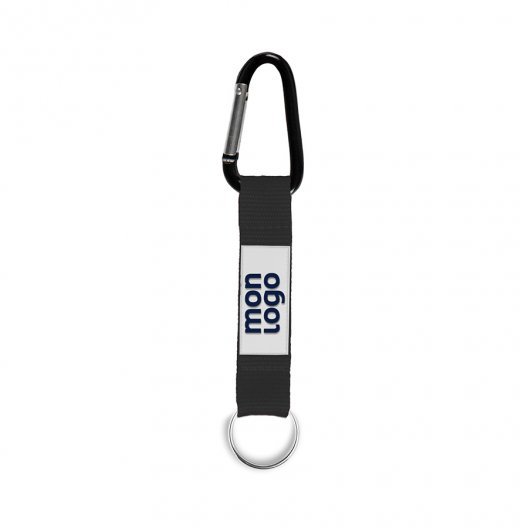 PORTE CLÉS AVEC MOUSQUETON PERSONNALISÉ 'HOOKY PVC'