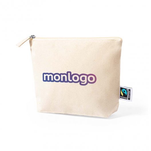 TROUSSE DE TOILETTE PUBLICITAIRE COTON BIO 180G 'KIRU'