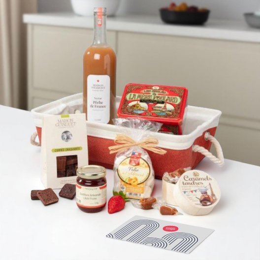 COFFRET PUBLICITAIRE 'PARTAGE DE DOUCEURS'