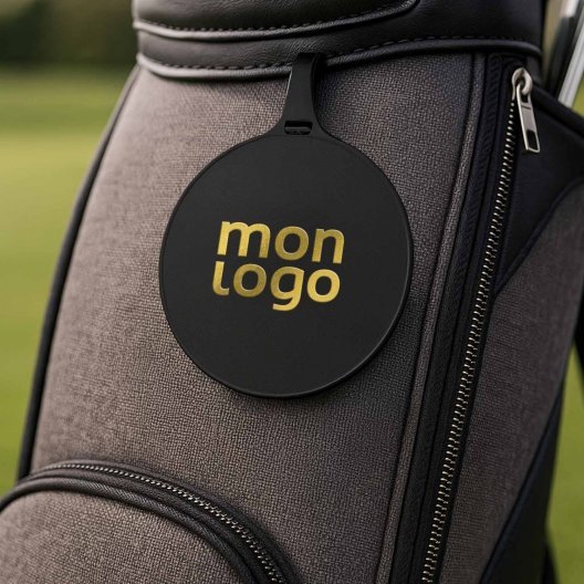 BADGE SAC DE GOLF PERSONNALISE 'LUKY'