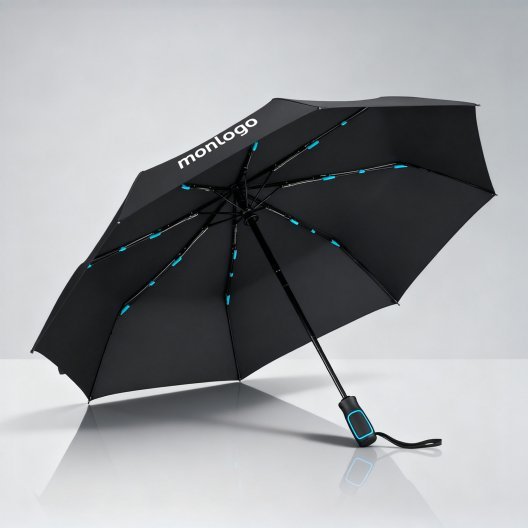 PARAPLUIE PLIABLE TEMPETE AUTO PERSONNALISABLE 'NAMIC'
