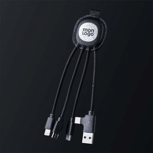 CABLE DE CHARGE PUBLICITAIRE MULTIFONCTIONS 'INE SMART' 72H