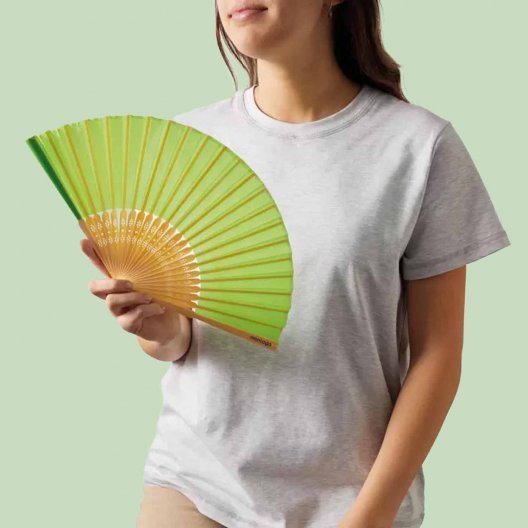 EVENTAIL PERSONNALISABLE EN BAMBOU 'FANNY BAMBOU'