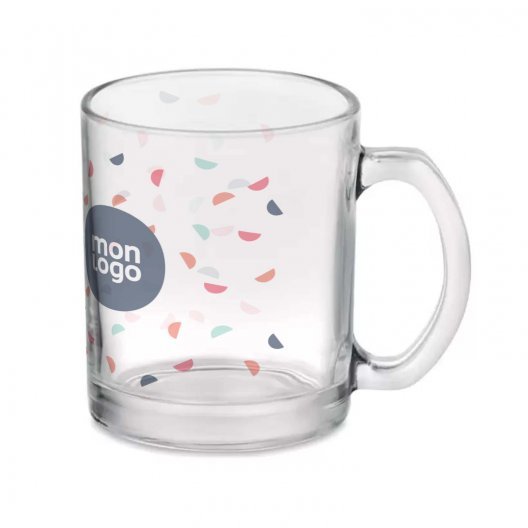 MUG EN VERRE PUBLICITAIRE 'SENSA FULL'