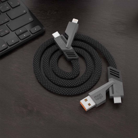 CABLE 4 EN 1 60W PERSONNALISABLE 'NEGMI'