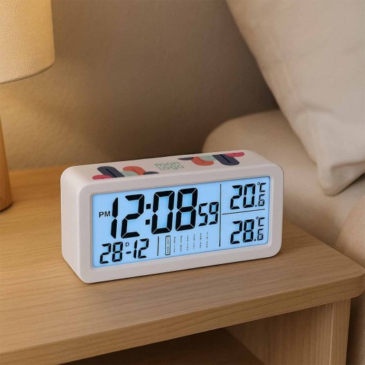 REVEIL PERSONNALISABLE STATION METEO 'TEMPURE'