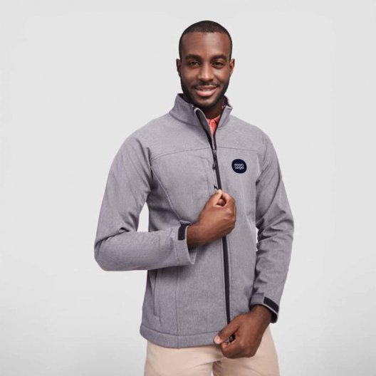 VESTE SOFTSHELL MIXTE 3 COUCHES PERSONNALISEE 'RUDOLPH'