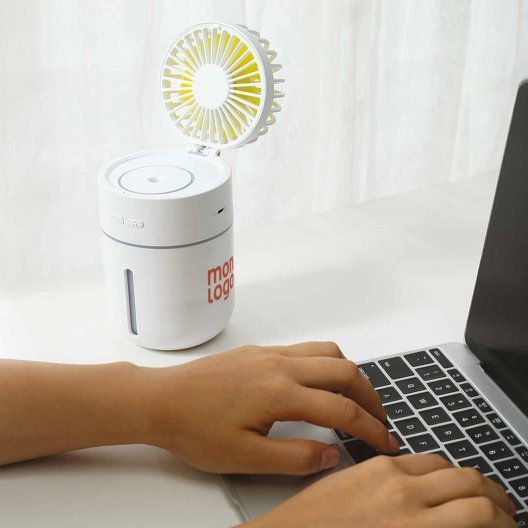VENTILATEUR BRUMISATEUR PERSONNALISABLE 'WINT'