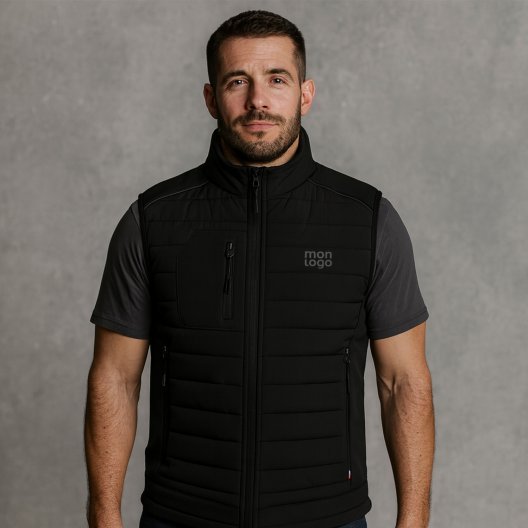 DOUDOUNE/SOFTSHELL PERSONNALISABLE MIF HOMME 'MORVAN'