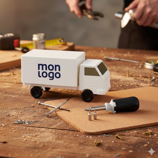 BOITE A OUTILS CAMION PUBLICITAIRE 'KAMTHAR'