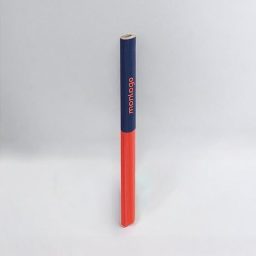 CRAYON DE CHARPENTIER PERSONNALISE 'ARCITEO BICOLORE'