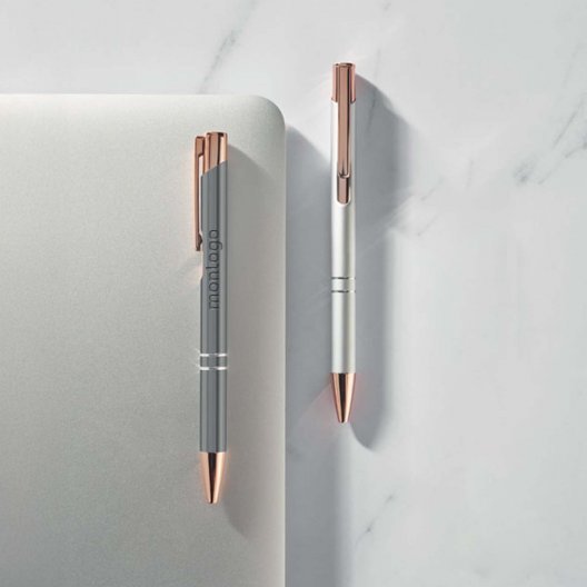 STYLO PUBLICITAIRE EN METAL 'OLEG ROSY'