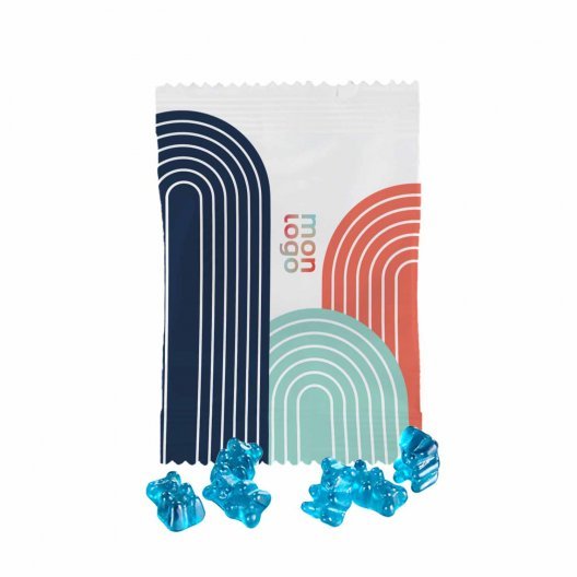 BONBONS GOMME DE FRUIT PERSONNALISEE 'WINNY UNI'