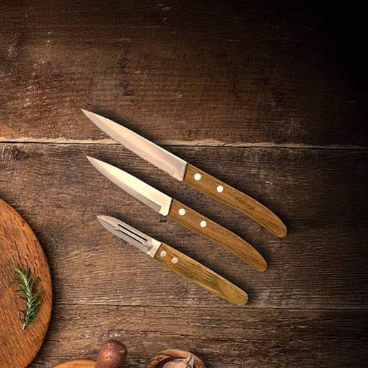 SET DE COUTEAUX DE CUISINE PERSONNALISE 'LIPONA'