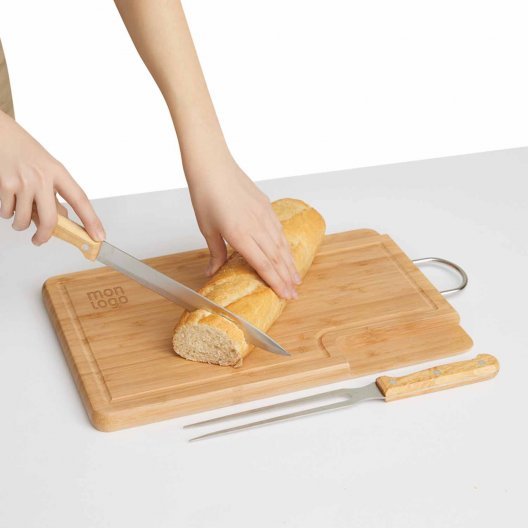 PLANCHE A DECOUPER BAMBOU PERSONNALISABLE 'NORBERT'