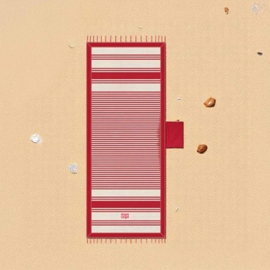 FOUTA CHAISE LONGUE PERSONNALISABLE 'LOUMA'