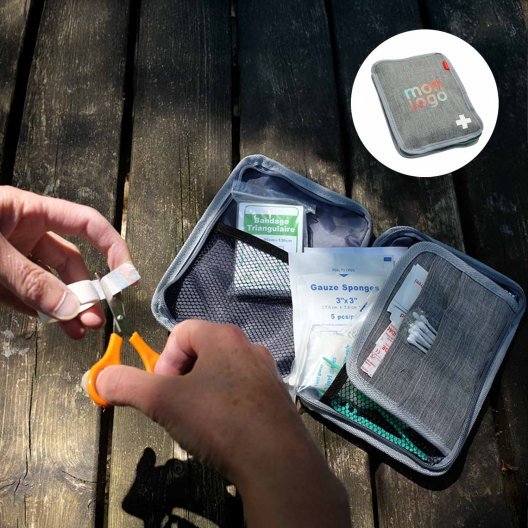 TROUSSE DE SECOURS TAILLE XL PERSONNALISABLE 'STASSIE'