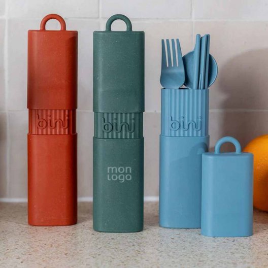 SET DE COUVERTS PERSONNALISABLE 'BINIKIT'