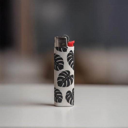 BRIQUET BIC FINITION MAT PERSONNALISABLE 'FIREFLAMME'