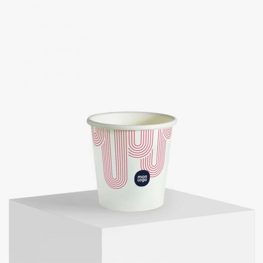 GOBELET CARTON 10CL PERSONNALISABLE 'KUPPO'