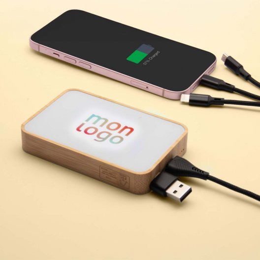 POWERBANK 5000 MAH PERSONNALISEE 'MAGSY BAMBOU'