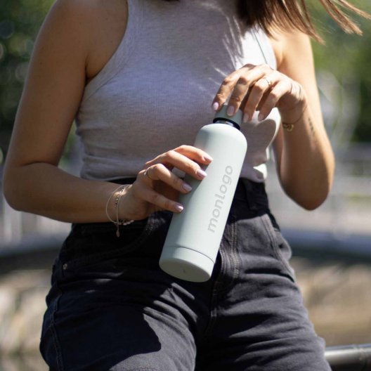 BOUTEILLE ISOTHERME 750 ML PERSONNALISABLE 'SPAZIO PASTEL'