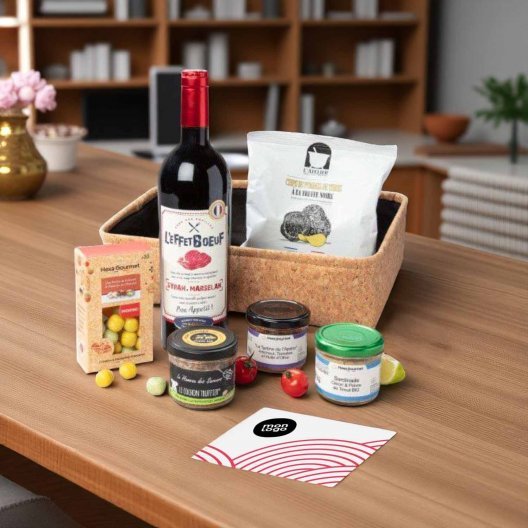 COFFRET PERSONNALISABLE 'QUI APPORTE L'APERO'