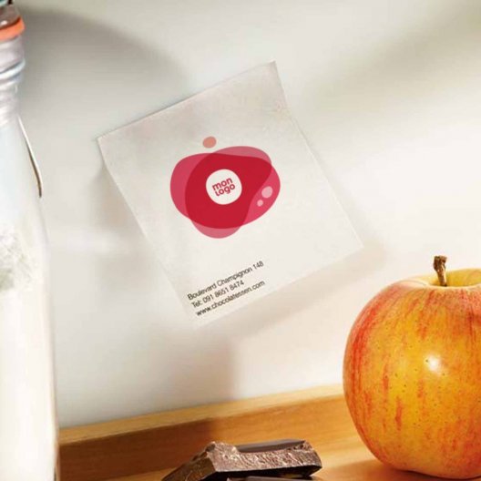 MEMOS PERSONNALISABLE 50 FEUILLES 'FORNOTE' 7.2X7.2 CM