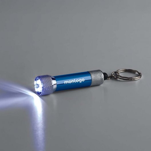 PORTE CLES LAMPE PERSONNALISABLE 'VISTA RECYCLE'