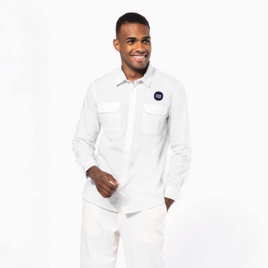 CHEMISE HOMME RETROUSSABLE PERSONNALISABLE 'EXPLORER ROLL'