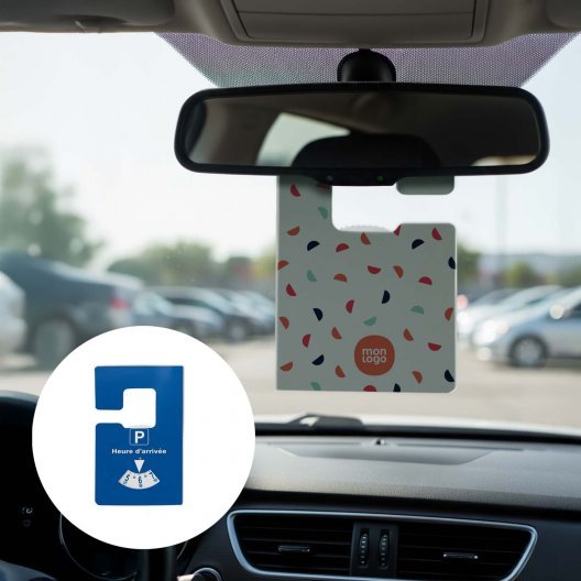 DISQUE DE STATIONNEMENT PERSONNALISABLE 'APARKA RETRO'