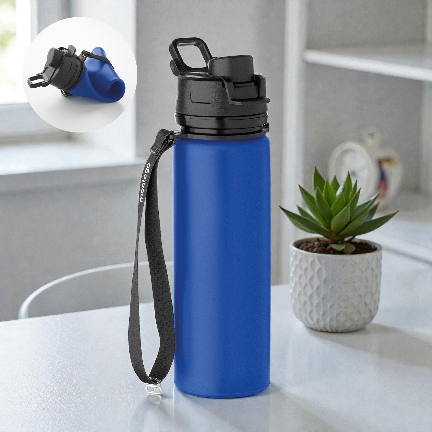 GOURDE PLIABLE PERSONNALISABLE 500ML 'XYON'