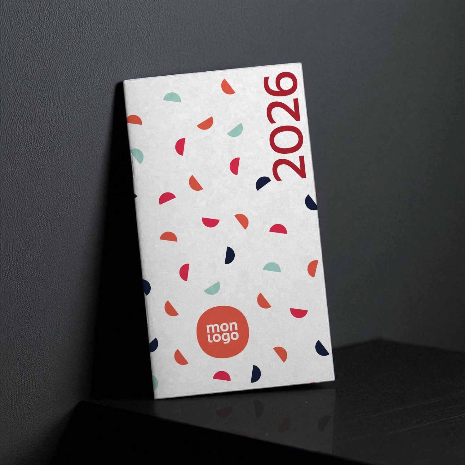 AGENDA QUINZAINIER POCHE PERSONNALISABLE 'OFFIXE QUADRI'