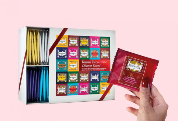 COFFRET DÉCOUVERTE KUSMI TEA® 48 SACHETS