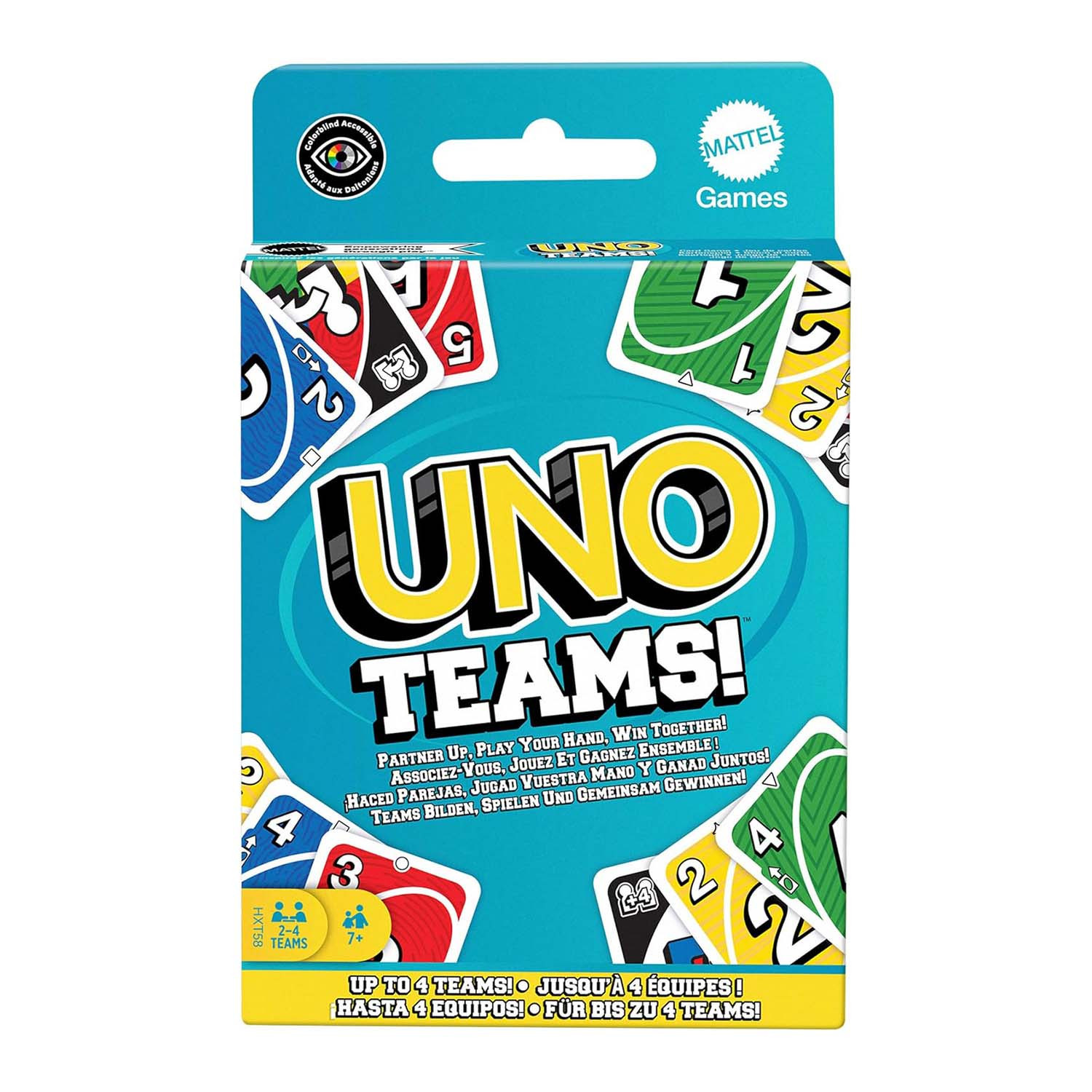 JEU DE CARTES UNO TEAMS