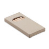 ETUI DE 6 MINI CRAYONS PERSONNALISBALE DE COULEUR 'CORDOU'
