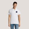 POLO PUBLICITAIRE HOMME 'SUMMER' BLANC 170 GR/M²
