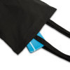 TOTE BAG ANSES LONGUES NOIR 'MARIETA' 110 GR/M² À 300 GR/M²