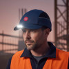 CASQUETTE DE SECURITE PERSONNALISABLE 'SECUCAPE LED'