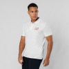 POLO HOMME PERSONNALISABLE BLANC 'CHARLES'