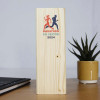 TROPHEE EN BOIS PERSONNALISABLE 'FAUSTINO FRANCE BLOC'