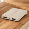 BATTERIE DE SECOURS PERSONNALISÉE 5000 MAH EN FIBRE DE PAILLE 'SLOMA'