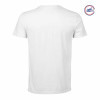 TEE SHIRT PUBLICITAIRE HOMME BLANC ORIGINE FRANCE ATF® 'LEON'