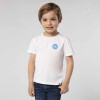 TEE SHIRT PERSONNALISÉ BLANC ENFANT MADE IN FRANCE BIO 'LOU'